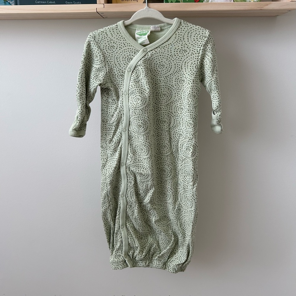 Parade Organic Sleep Gown Green Pring